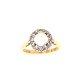 Pre Owned 18ct Opal and Diamond Cluster Ring ZX33 Pre Owned 18ct Opal and Diamond Cluster Ring ZX33